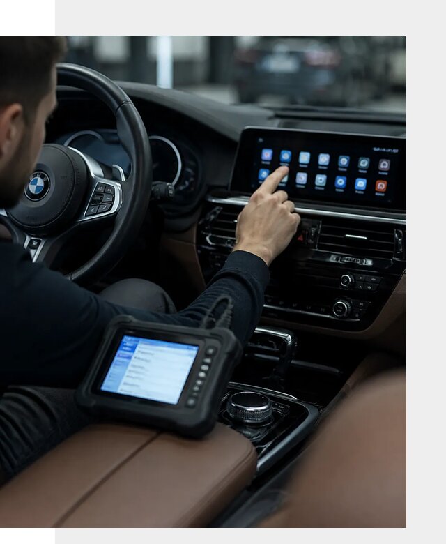Установка приложений и мультимедиа сервисов BMW в Новокузнецке