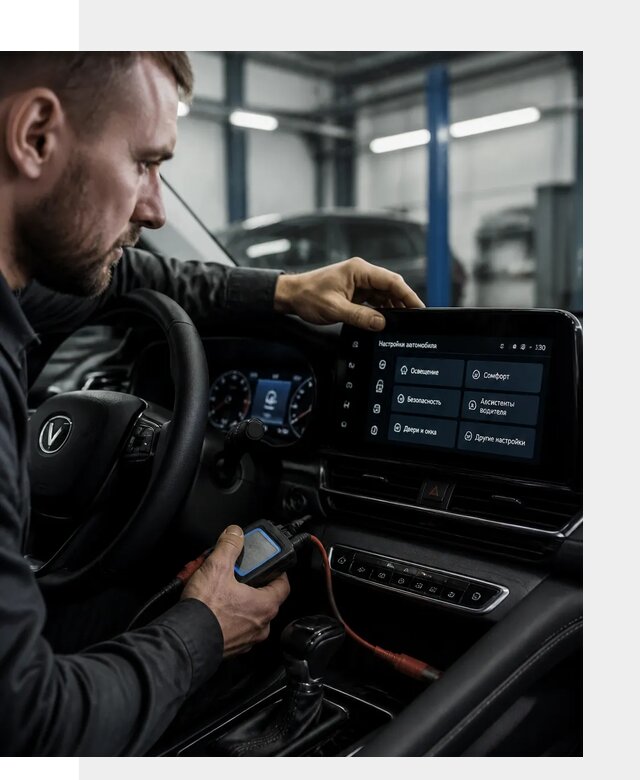 Русификация Changan CS55 и мультимедиа под ключ в Новокузнецке
