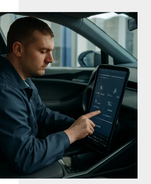 Русификация мультимедиа и приборной панели Deepal SL03 в Новокузнецке