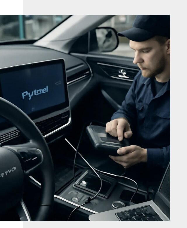 Русификация автомобилей Jetour с адаптацией меню в Новокузнецке