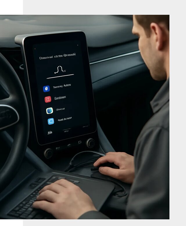 Установка приложений Lynk Co на автомобиль в Новокузнецке