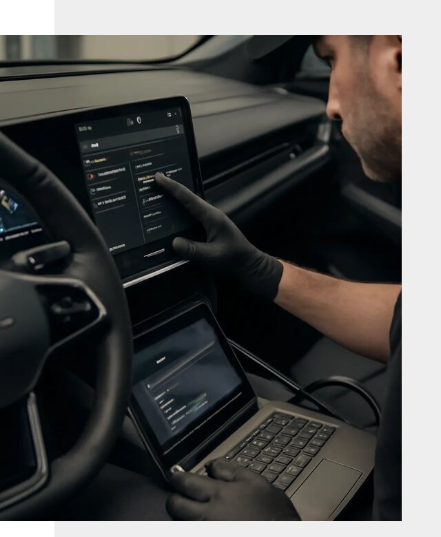 Русификация приборной панели Rising автомобиля в Новокузнецке