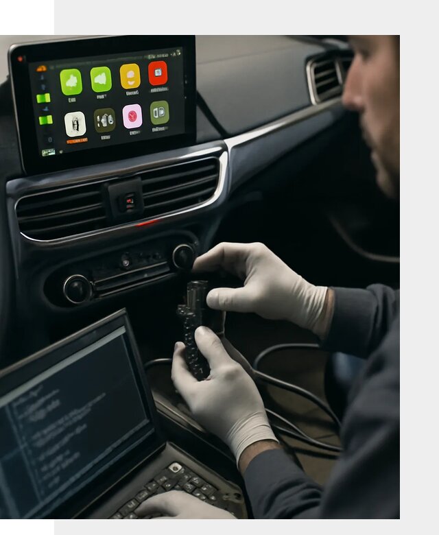 Активация Apple CarPlay в Новокузнецке для штатной мультимедиа